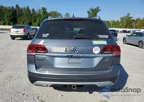 2019 Volkswagen Atlas Se из США, поврежденный, VIN 1V2LR2CA3KC596868